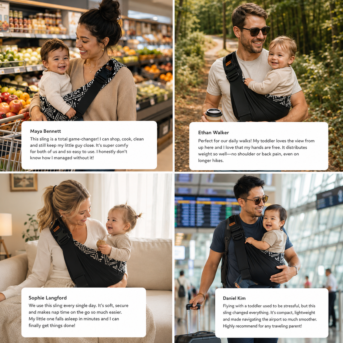 RingaRoo™ Baby Sling Carrier